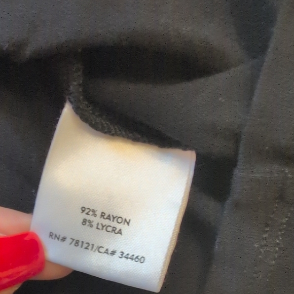 Eileen Fisher Black Turtleneck Top Stretchy Soft Material Size 3X - Picture 5 of 9